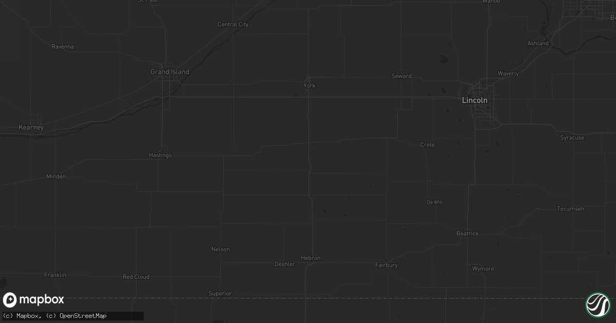 Hail map in Augusta, MT on August 29, 2023
