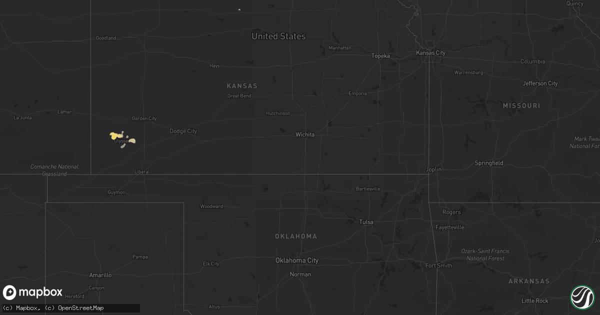 Hail map in Montana on August 30, 2014