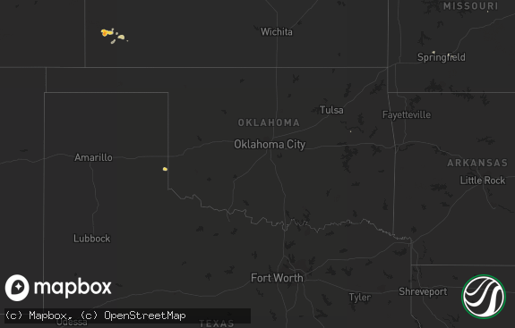 Hail map preview on 08-30-2014