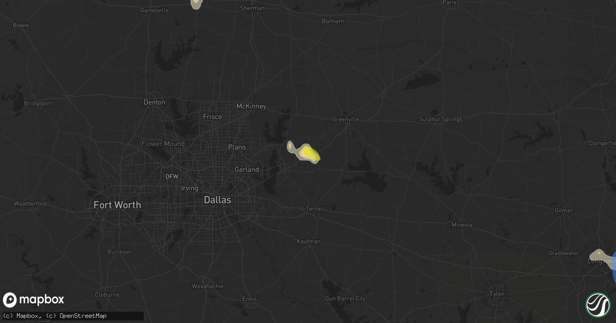 Hail map in Royse City, TX on August 30, 2019