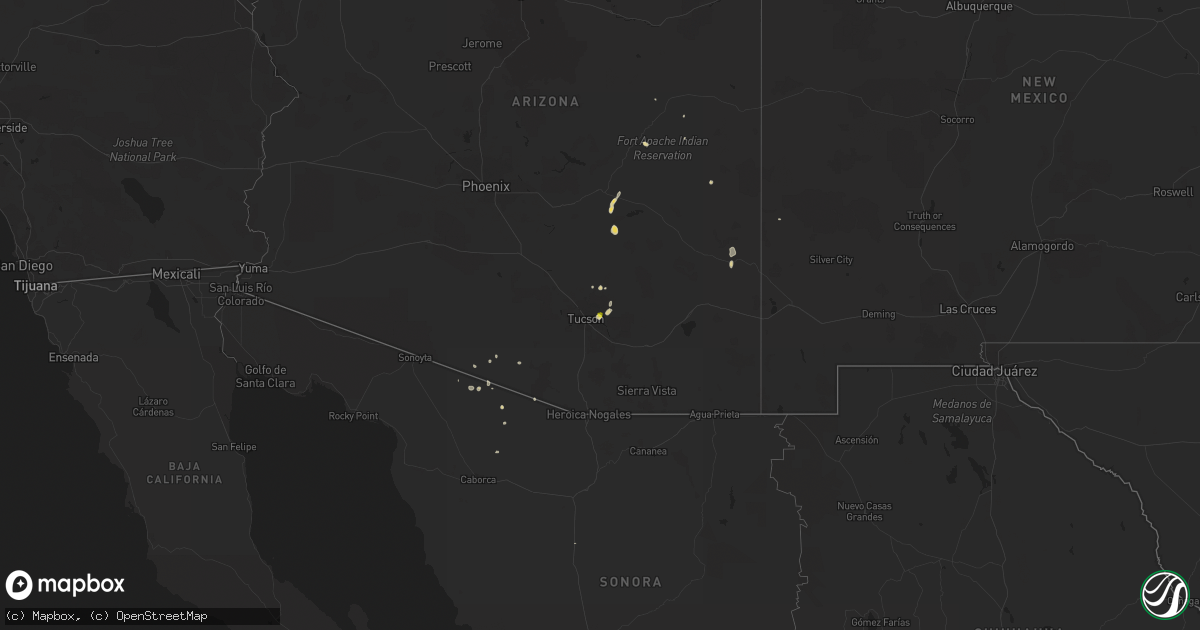 Hail Map on August 30, 2023 HailTrace