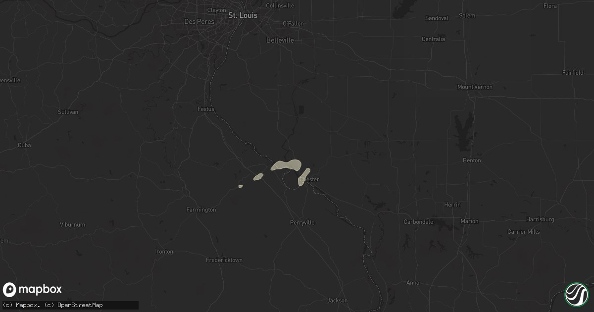 Hail map in Ellis Grove, IL on August 30, 2024