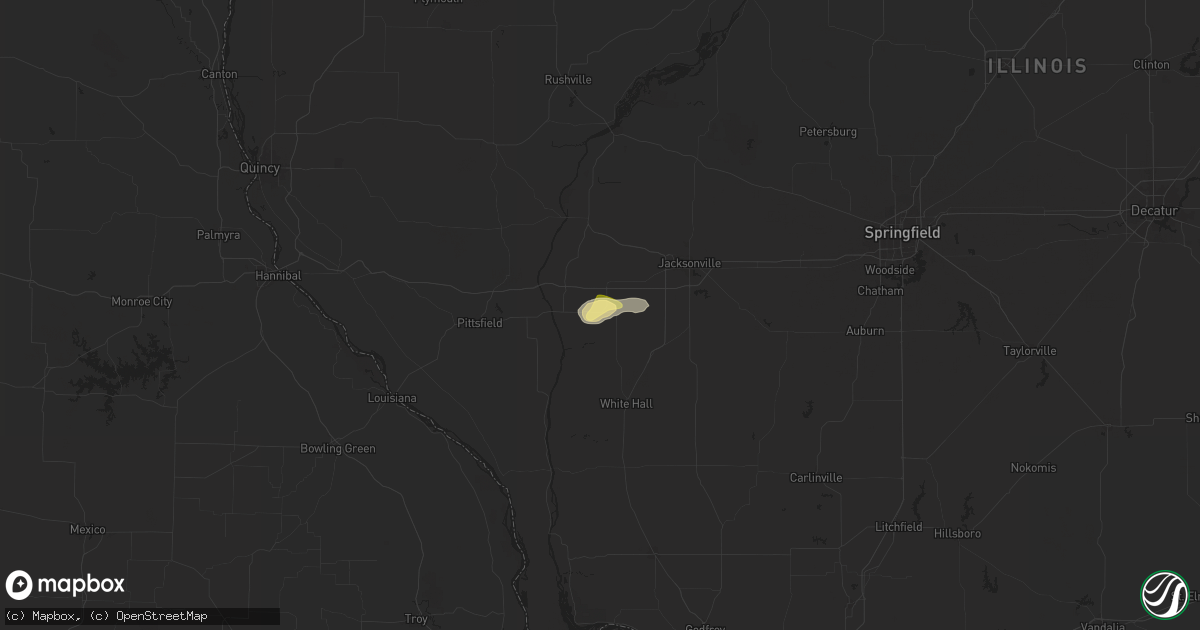 Hail map in Winchester, IL on August 30, 2024