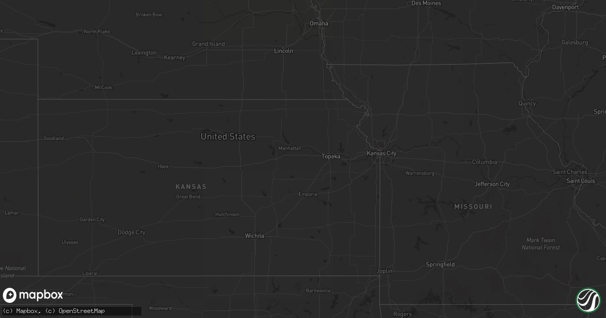 Hail map in Nebraska on August 31, 2011