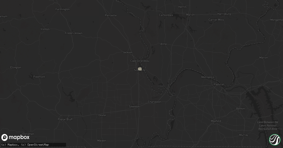 Hail map in Scott City, MO on August 31, 2024