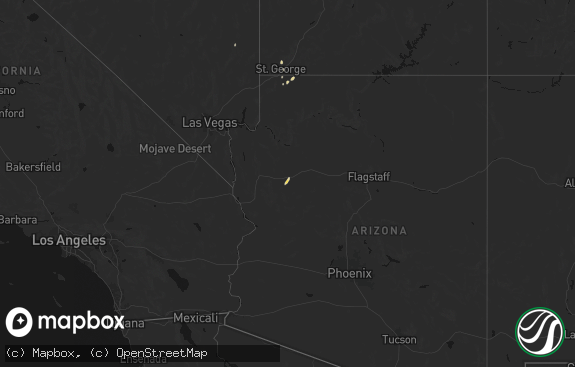 Hail map preview on 08-31-2026