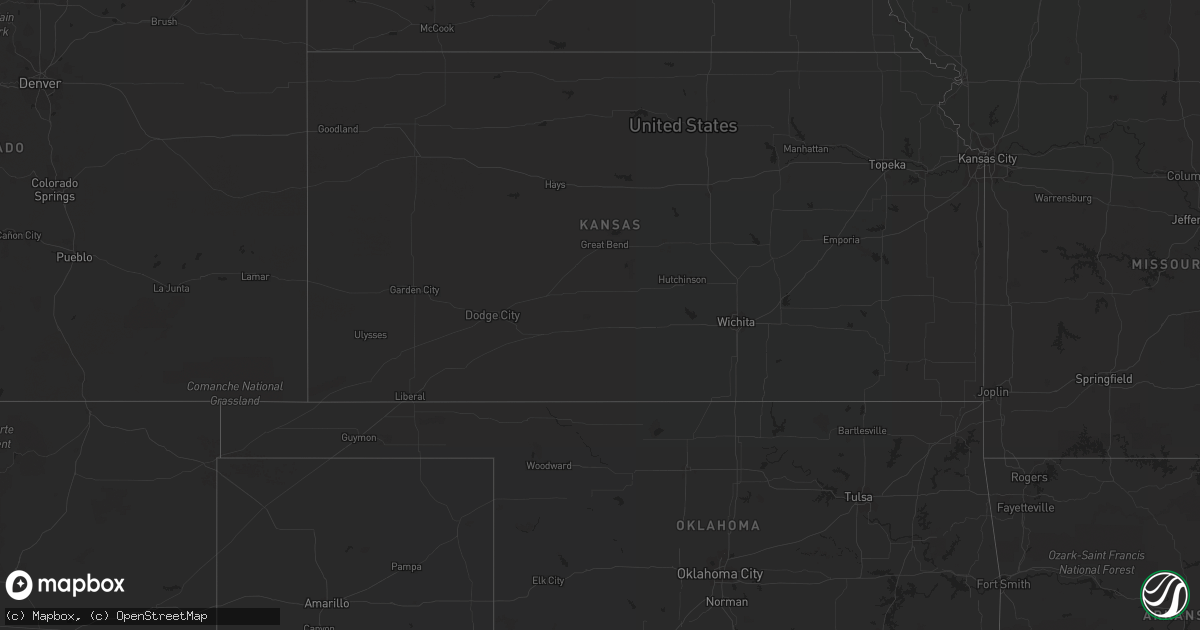 Hail map in Indiana on September 1, 2015