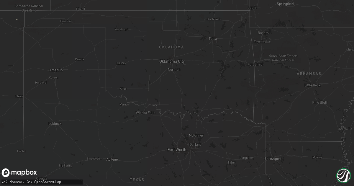 Hail map on September 1, 2015