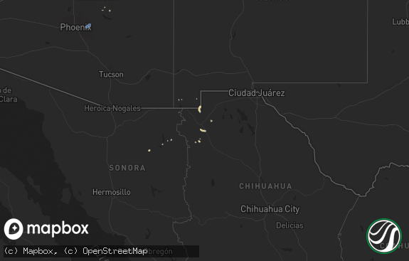 Hail map preview on 09-01-2024