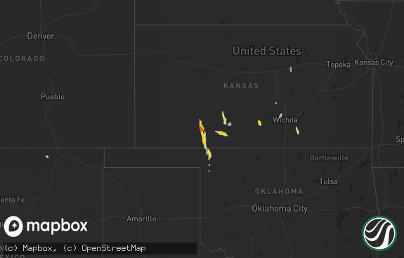 Hail map preview on 09-01-2025