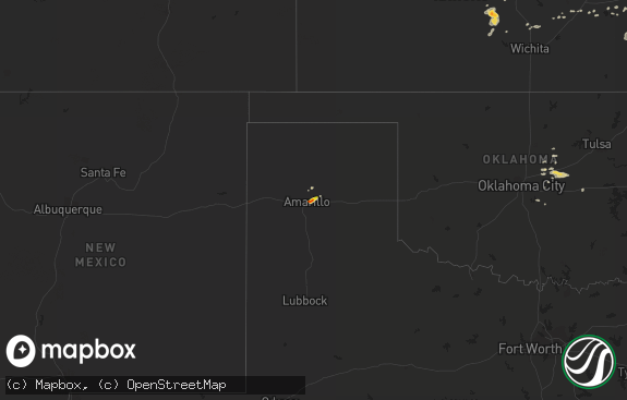 Hail map preview on 09-02-2014