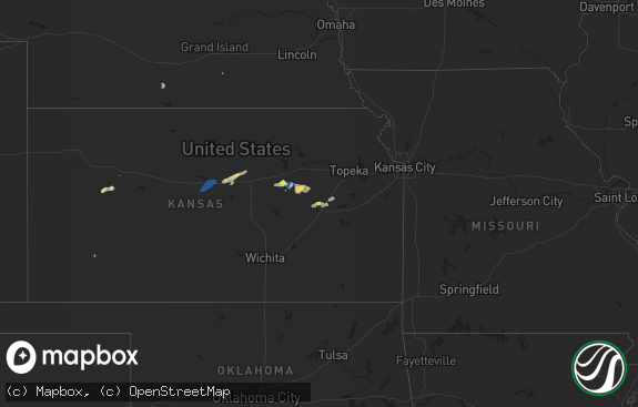 Hail map preview on 09-02-2021