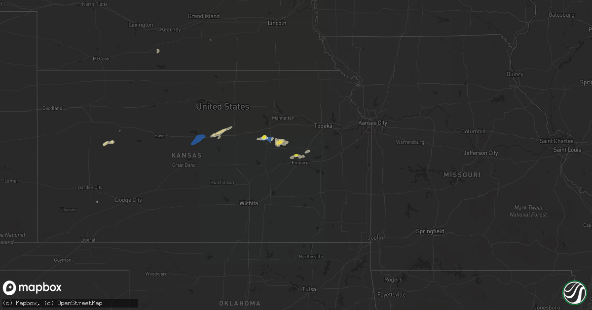 Hail map on September 2, 2021