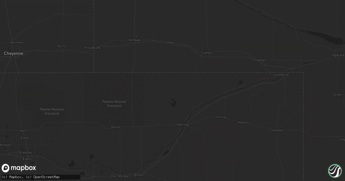 Hail map in Centuria, WI on September 2, 2023