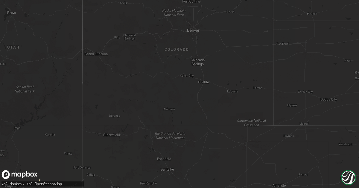 Hail map in Minnesota on September 2, 2023