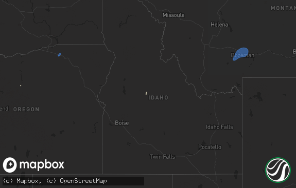 Hail map preview on 09-02-2024