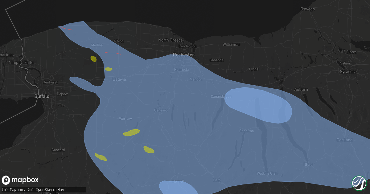 Hail map in Lima, NY on September 2, 2026