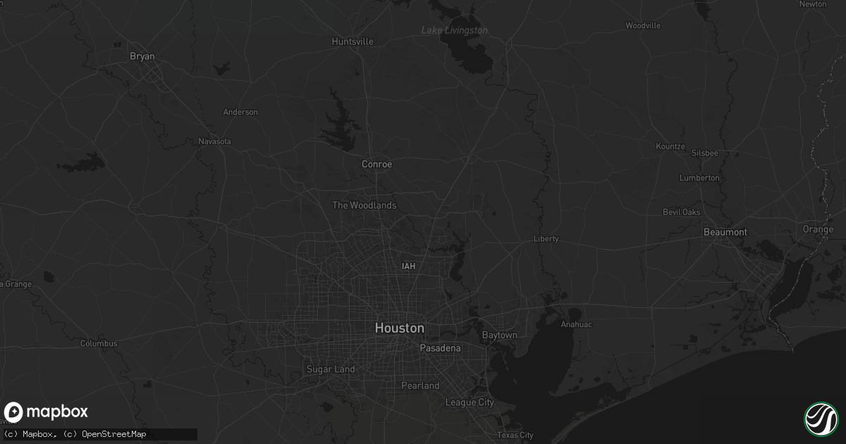 Hail map in Porter, TX on September 2, 2026