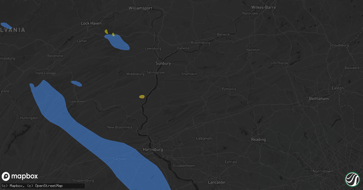 Hail map in Sacramento, PA on September 2, 2026