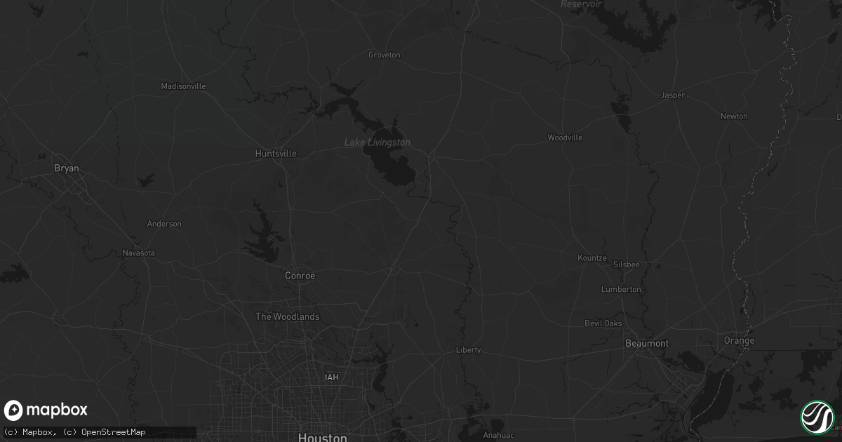 Hail map in Shepherd, TX on September 2, 2026