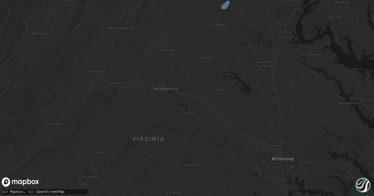 Hail map in Troy, VA on September 2, 2026