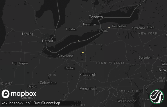 Hail map preview on 09-02-2026