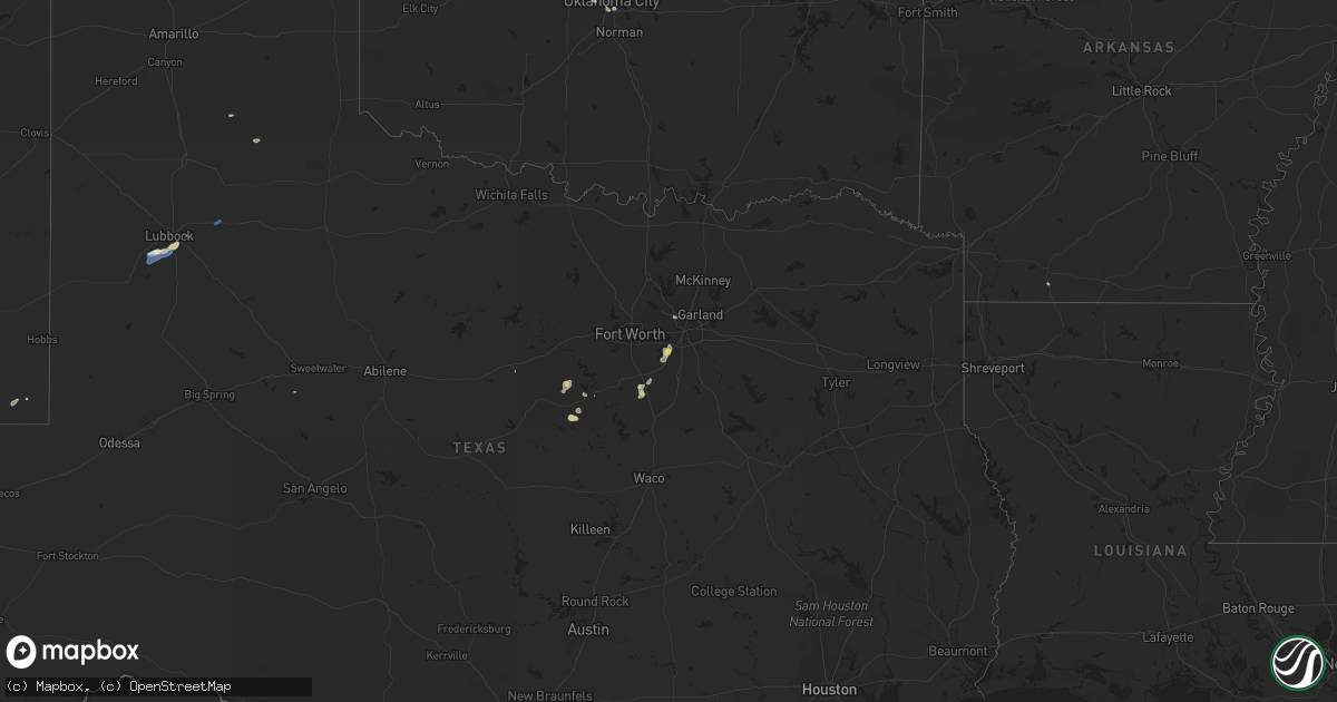 Hail map on September 3, 2022