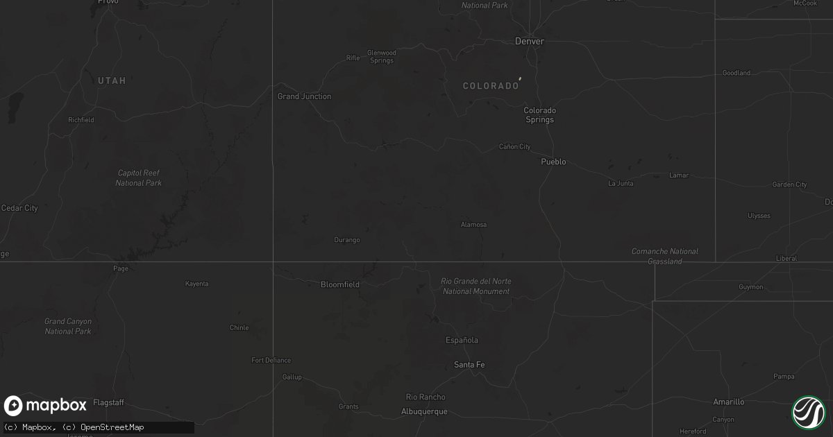 Hail map in Oklahoma on September 3, 2023