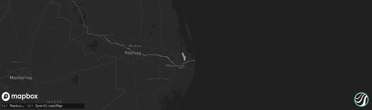 Hail map in Port Isabel, TX on September 3, 2024