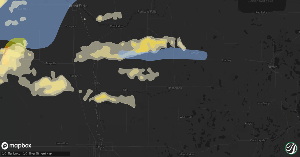 Hail map in Gary, MN on September 3, 2026