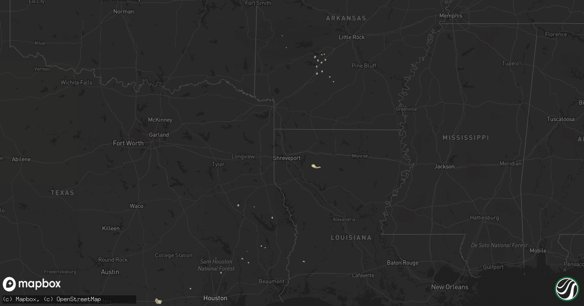 Hail map on September 4, 2020