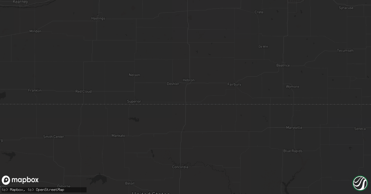 Hail map in Grandin, MO on September 4, 2023