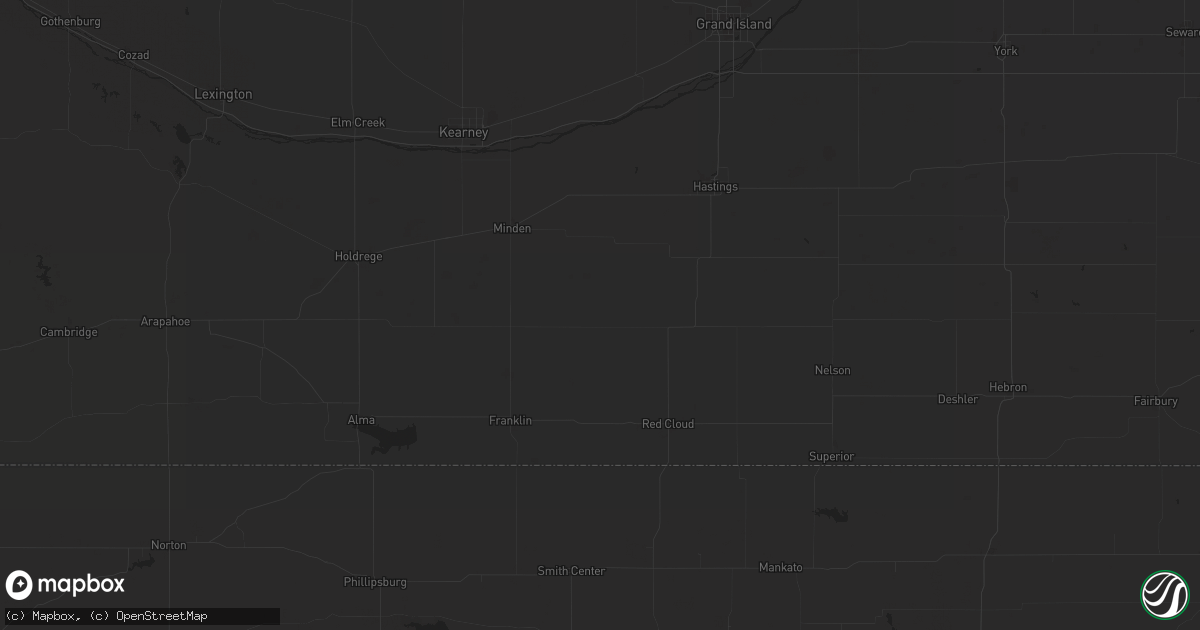 Hail map in Newell, SD on September 4, 2023