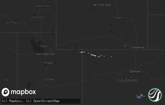 Hail map preview on 09-04-2024