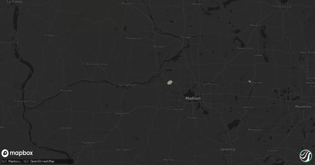 Hail map in Mazomanie, WI on September 4, 2026
