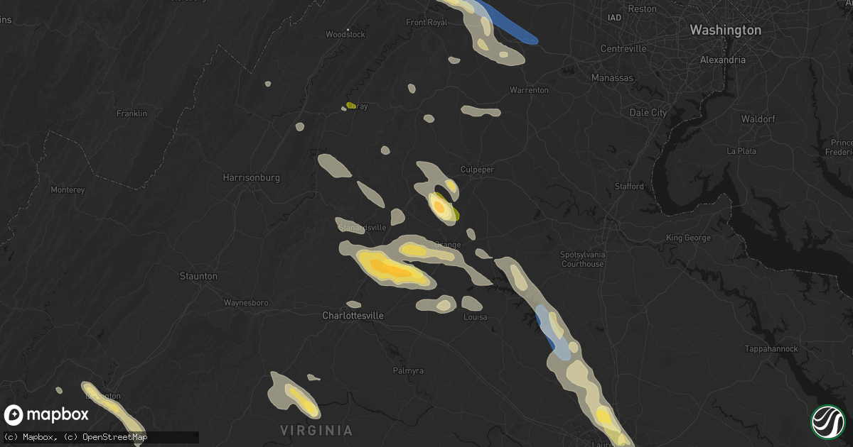 Hail map in Radiant, VA on September 4, 2026