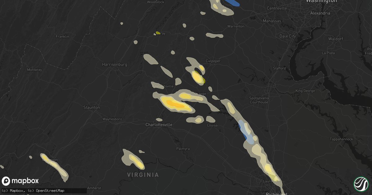 Hail map in Somerset, VA on September 4, 2026