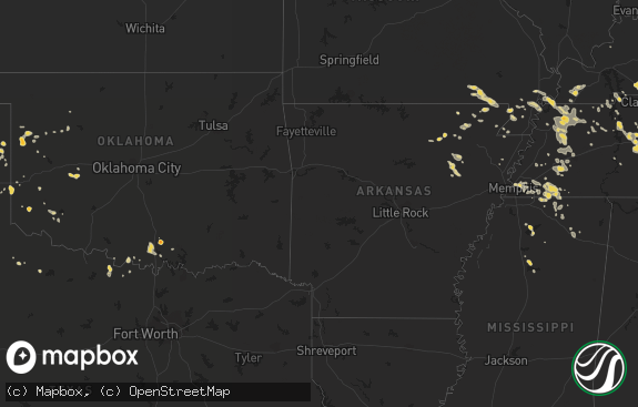 Hail map preview on 09-05-2012