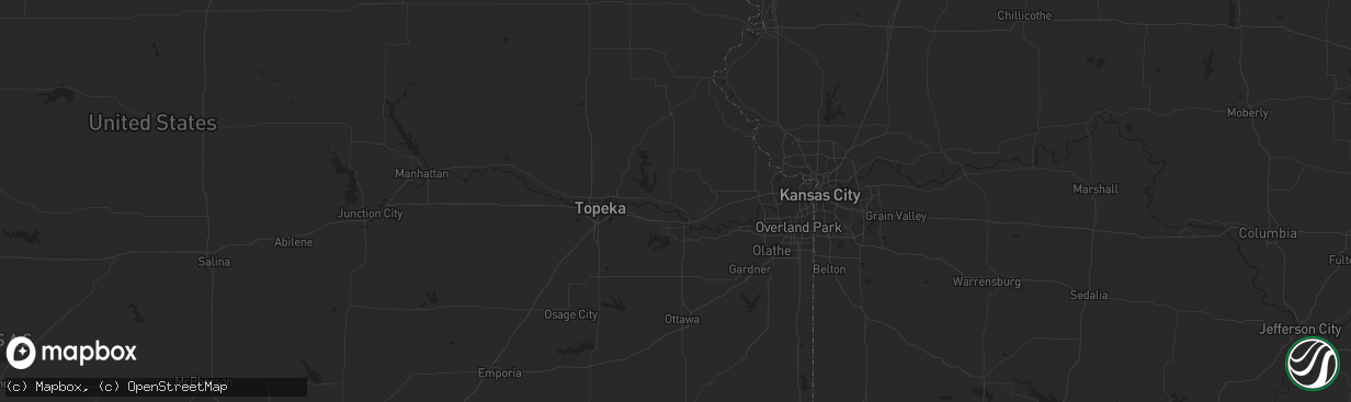 Hail map in Beulah, ND on September 5, 2015