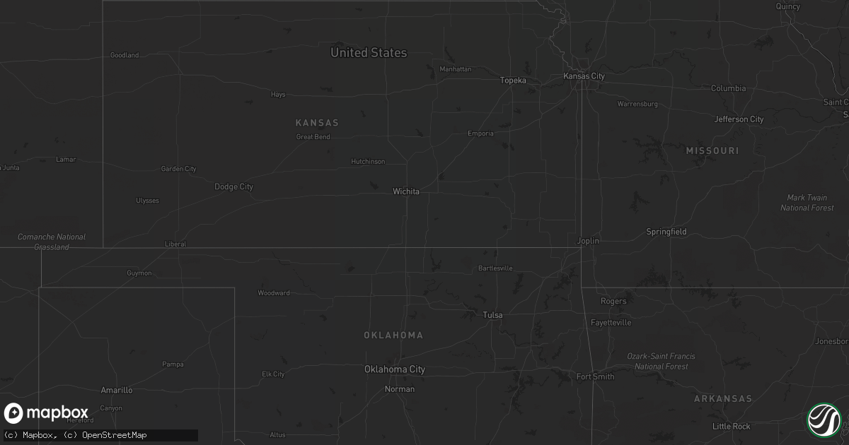 Hail map in New Mexico on September 5, 2018