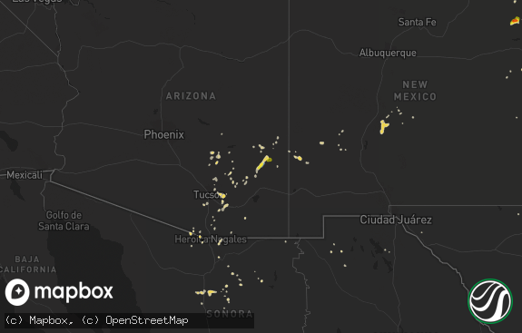 Hail map preview on 09-05-2021