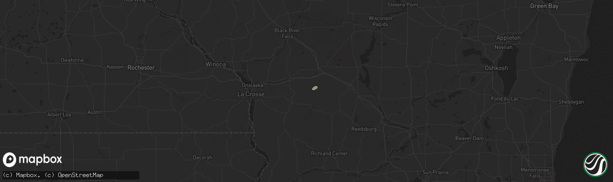 Hail map in Norwalk, WI on September 5, 2024