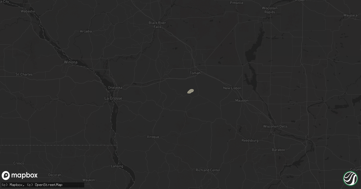 Hail map in Norwalk, WI on September 5, 2024