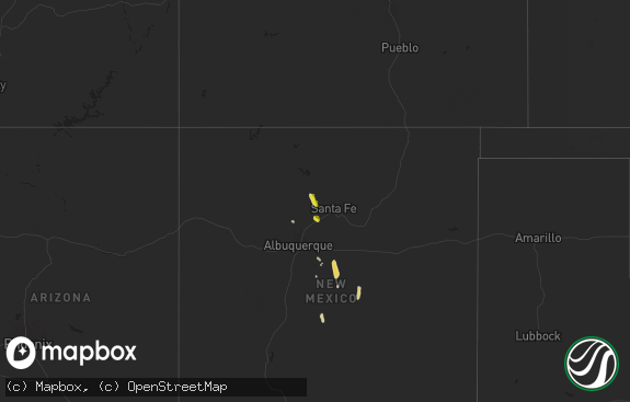 Hail map preview on 09-05-2024