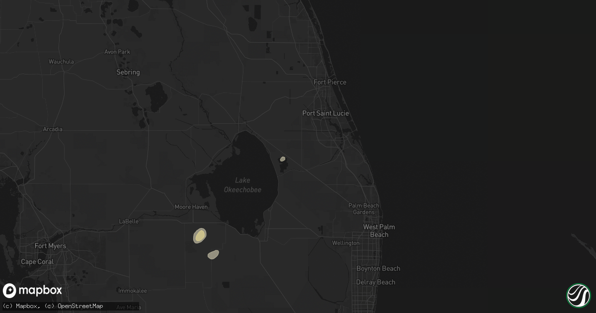 Hail map in Indiantown, FL on September 5, 2026