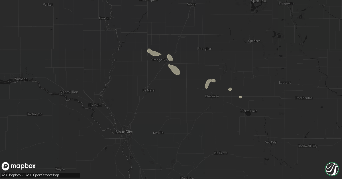 Hail map in Remsen, IA on September 5, 2026