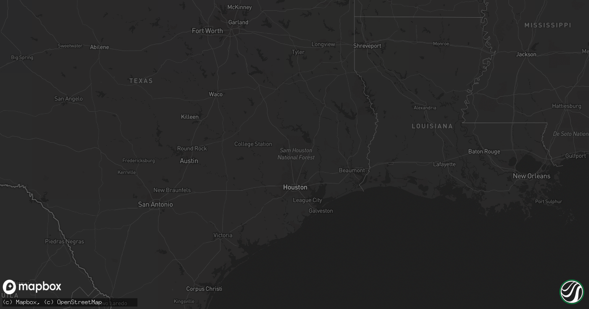 Hail map in Florida on September 6, 2011