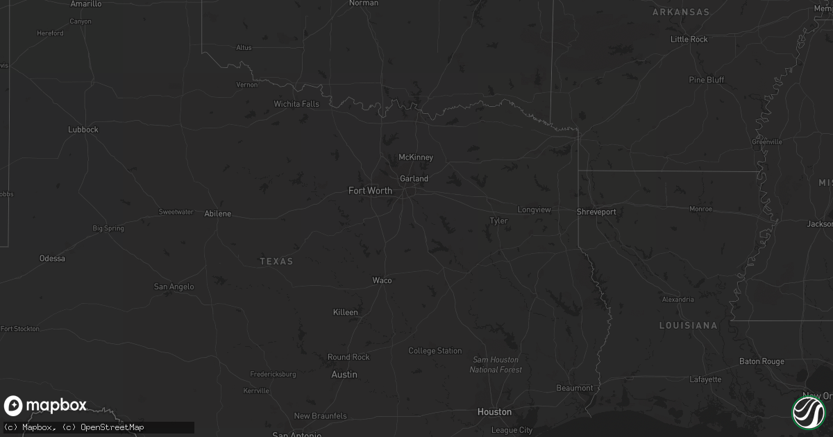Hail map on September 6, 2011