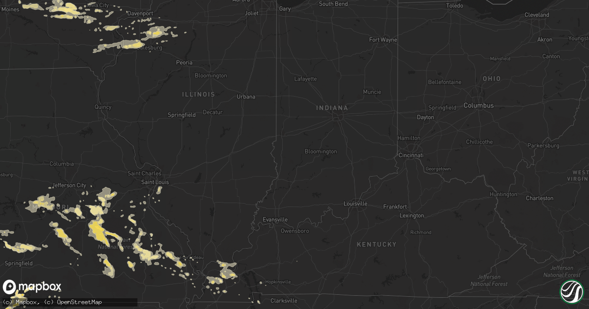 Hail map in Kansas on September 6, 2012