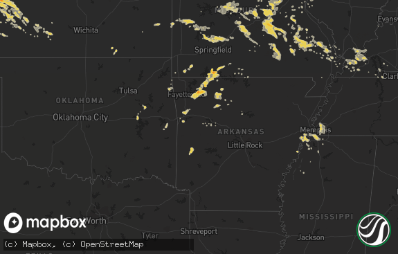 Hail map preview on 09-06-2012